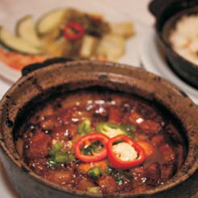 Caramelized Peppered Pork Belly/Com Chay Thit Ba Roi Kho To