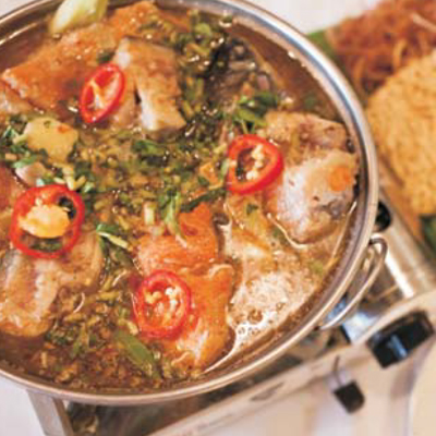 Fish Head Hotpot/Lau Dau Ca Bap Chuoi