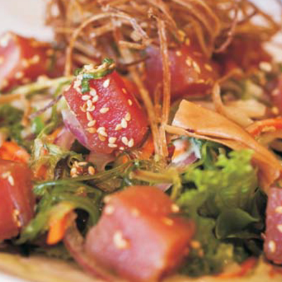 Ahi Poke Salad (Seared) - Goi Ca Ahi